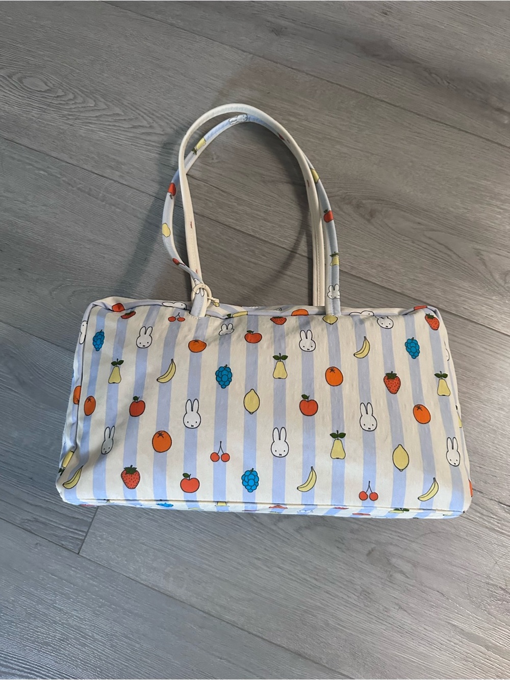 NWT Baggu x miffy medium nylon bowler bag